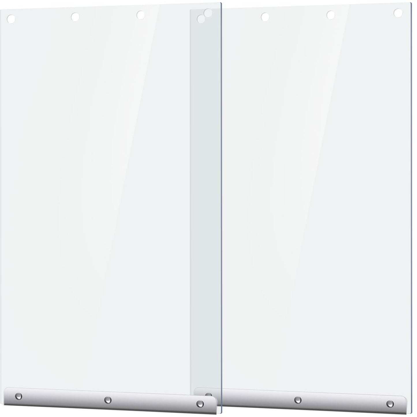 Landical 2 Pcs Dog Door Replacement Flaps Compatible with Ideal Dog Door Model DSRWXL 9.75 x 17 Inch XL Clear Weatherproof Pet Dog Door Flap Home Supplies Easy to Install